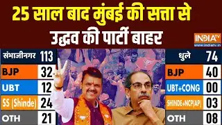 BMC Election Results Updates: 25 साल बाद मुंबई की सत्ता से उद्धव की पार्टी बाहर | Maharashtra