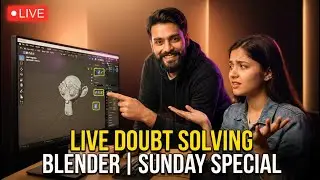 Blender LIVE Doubt Solving Class | Sunday Special 🔥 Ask Anything
