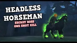 Wizard101 : HEADLESS HORSEMAN | SECRET BOSS | ONE-SHOT KILL!