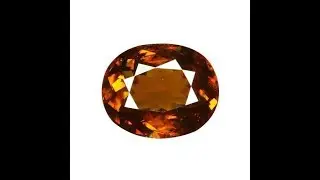 41ct Loose Sphene Gemstone | Oval Shape | Madagascar - Star Lanka