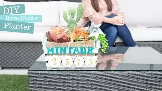 DIY House Number Planter | Beacon Adhesives