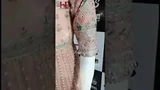 Original Pakistani Wedding Dresses !! Beautiful Stitch Top Hit Designer  Suit By Qalamkar #shorts