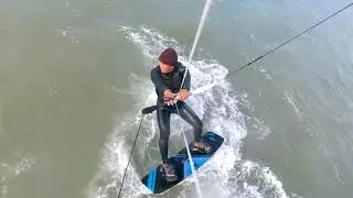 Kitesurf (la felicita di chiedere bene il salto) RvLaluzKiteboarding #14
