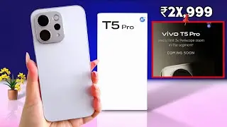 Vivo T5 Pro Unboxing & Launch Date in India | Vivo T5 Pro 5G Review & Price | Vivo T5 Pro Bgmi, Pubg