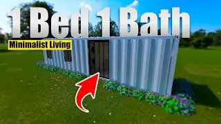 🌟 Experience Modern Minimalist Living with Our 1 Bed, 1 Bath Shipping Container Home Design! 🌟