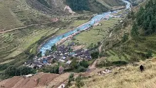 Visiting Nepali Mountain Village Taksera || Natural Beauty of Mountain Village || Day 1 || IamSuman