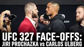 UFC 327 FACE-OFFS: JIRI PROCHAZKA vs CARLOS ULBERG