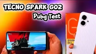 Tecno Spark Go 2 Pubg Test !!😤😱 | Spark Go 2 Pubg Graphics Test | Fps Test | Battery & Gyro Test