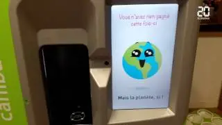 Recyclage: Une poubelle intelligente trie gobelets, canettes et bouteilles