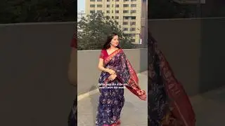 I tried Odisha&rsquo;s HANDLOOM SAREES 😍 | IKAT 4th Saree of 2026 | Jhanvi Bhatia