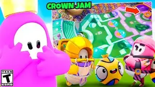 Fall Guys NEW FREE SKİN - SLAM DUNK @crowncrasher   COSTOM LOBBY