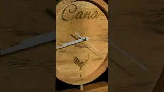 Custom Desk Clock | Something From Nothing Crafts