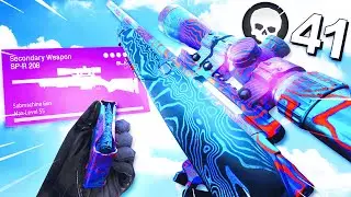the SP-R 208 is the BEST SNIPER in WARZONE! (Best SP-R 208 Class Setup) - Cold War Warzone