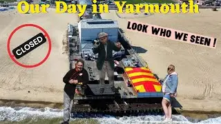 Great Yarmouth day out,  most things where closed #greatyarmouth