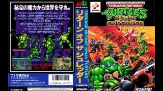 Teenage Mutant Ninja Turtles The Return Of The Shredder Full Walkthrough Easy [Leonardo]