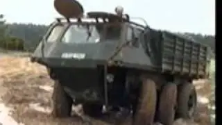 Amphibious 6x6 truck Stalwart 1