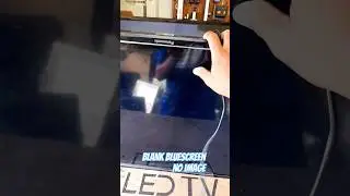 cara memperbaiki tv led polytron tidak ada gambar blank bluecsreen