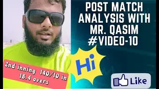 #VIDEO-10 POST MATCH ANALYSIS WITH MR. QASIM #KCC_dxb #jumerahbeach