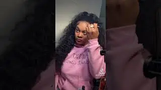 HAIR TUT GRWM 😍 #wigsinstall #hairtutorials #hairreviews #babyhairs #Grwm #curlsforthegirls #wigs