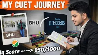 My CUET Journey || From Struggle To Success || Delhi University se BHU kasa aaya #cuet2026 #jee#neet
