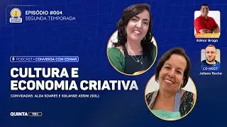 CONVERSA COM EDMAR  com ALDA SOARES & SOLANGE ASSINI  - 25/09/25 -  #conversacomedmar