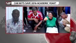 Prof Elias Mathipa speaks on university fees protests