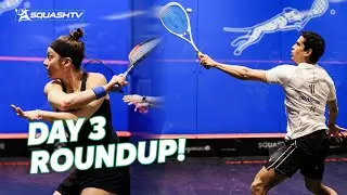 ACTION PACKED Matches at Quarter Finals Day at Squash On Fire 2024 🔥
