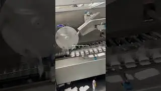 Automatic super high speed cartoning machine horizontal labeling line