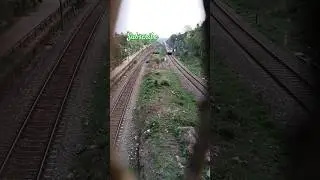 Train viewing #indianrailfans #train #railwaycontent