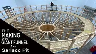 Behind the Scenes.   The making of the Giant Funnel aka the Sarlacc Pit for Team Edge