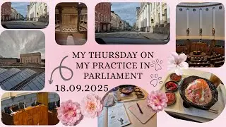 My practice in parliament 💕// studying, practice, Helsinki 🌸