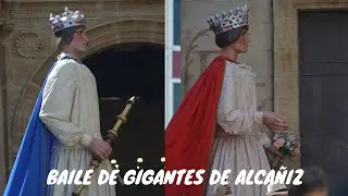 Baile de los gigantes en Alcañiz