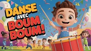 Danse avec Boum Boum ! La chanson la plus drôle pour enfants 🎶
