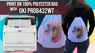 100% Polyester String Bag Transfer Printing Solution