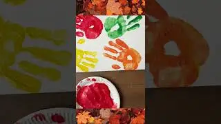 How to Do an Autumn Handprint! #artforkids