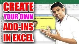How to create add-ins in excel? || Create Welcome Screen in Excel || Explained in Hindi
