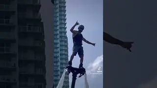 Flyboard training #extremesport #miamilive