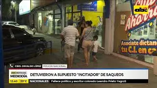 Detuvieron a supuesto 
