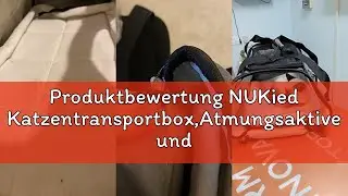 Produktbewertung NUKied Katzentransportbox,Atmungsaktive und Faltbare Hundebox mit Herausnehmbarer M