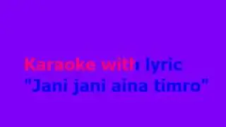 jani jani aina tiro yas kumar smule
