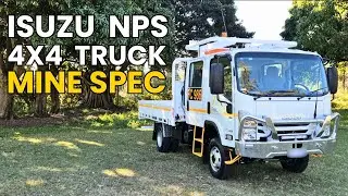 Mine Spec Isuzu NPS 75 155 4WD Crew Cab Truck