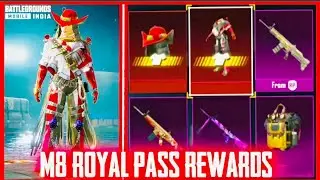 M8 ROYAL PASS REWARDS ARE HERE ||  BATTLEGROUNDS MOBILE INDIA 🇮🇳  #shorts