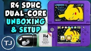 R4 SDHC Dual-Core 2018 Unboxing & Setup! (DS/2DS/3DS)