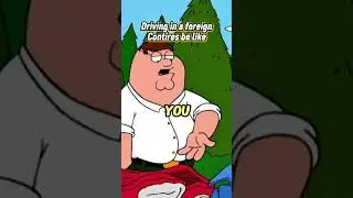 Family guy Peter crashes into a deer #familyguy #car #accident #foreign #country #yaoboix