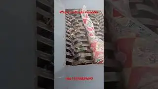 waste mattress shredder machine