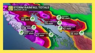 Flooding Prompts Local State of Emergency in B.C., More Rain Ahead | #forecast