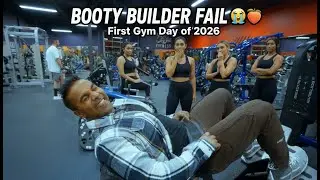 I Tried the Booty Builder&hellip; and Embarrassed Myself 😭 | First Gym Day of 2026