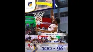 Jarad Scoot - 34 Pts, 14 Reb Seri 4 Solo IBL Pertamax 2018/2019 | Indunkers