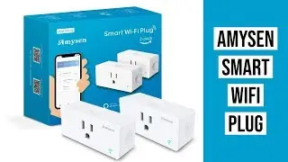AMYSEN WIFI SMART PLUG REVIEW | Smart Outlet Socket Compatible w/ Amazon Alexa & Google Assistant