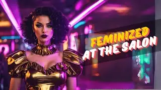 Feminized At The Salon Through A Voucher (MTF Crossdressing Story)